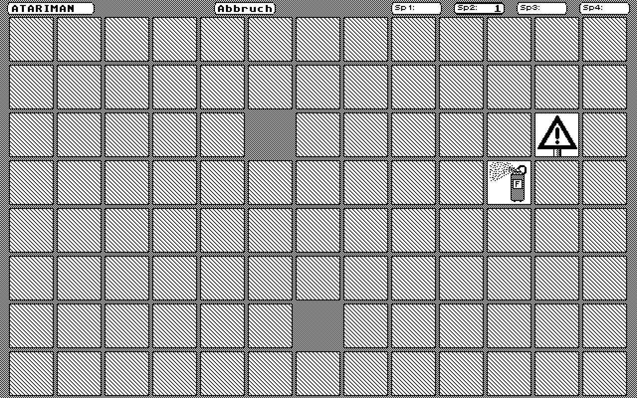 Mega Memory atari screenshot